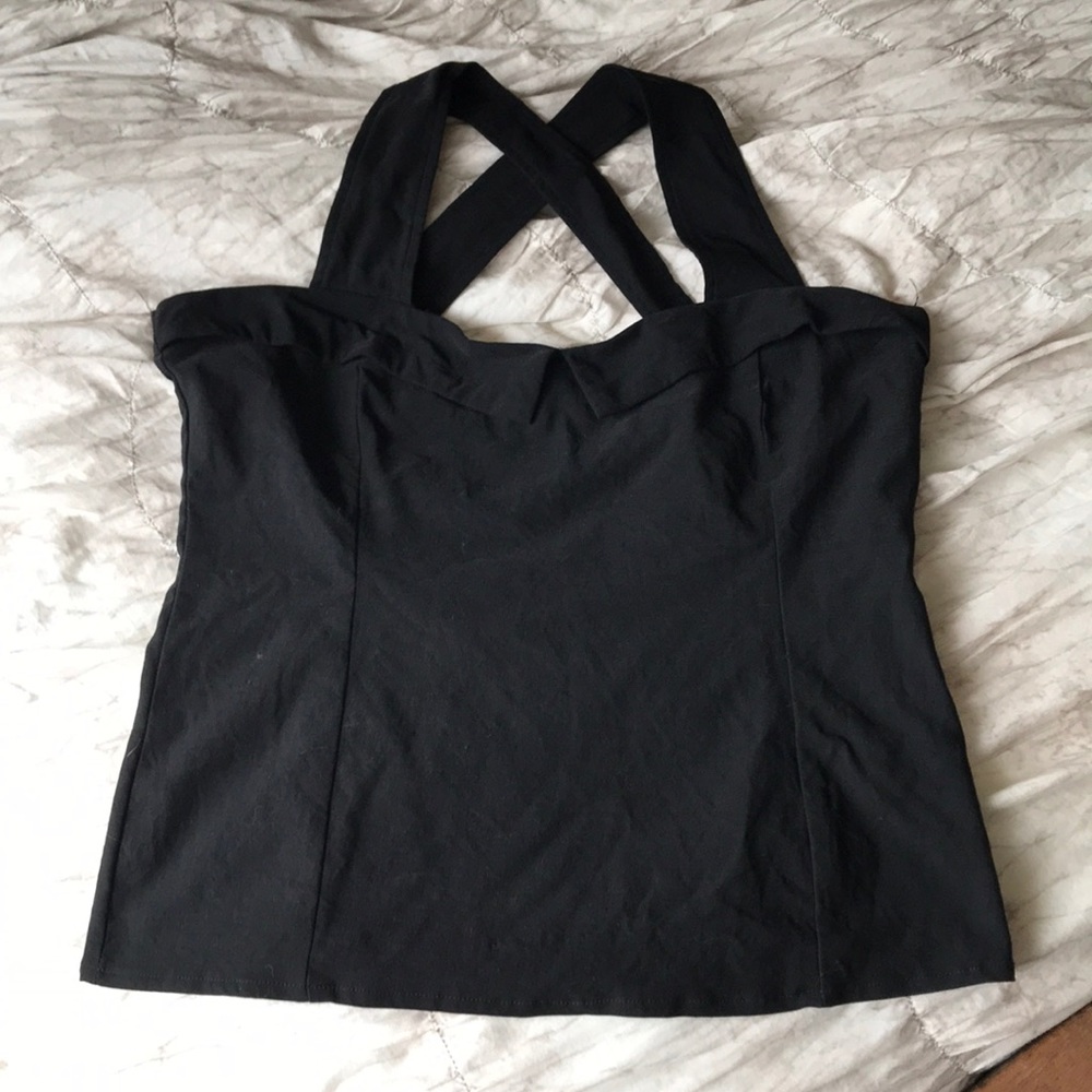 (3/$30🤓) Vintage style pin up top